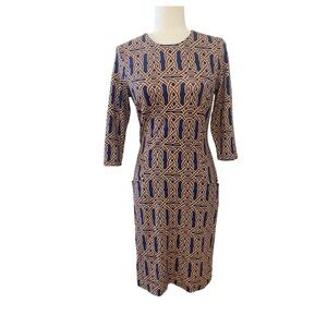 Elegant Patterned Dress